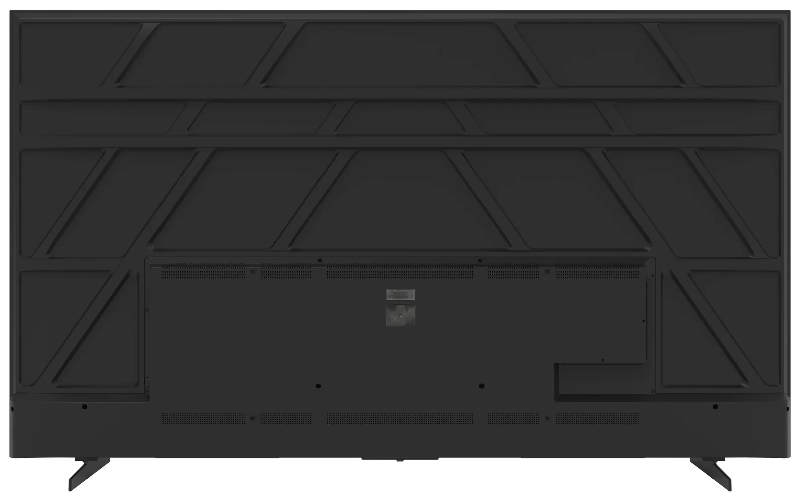 Rear structure of a complete TV platform